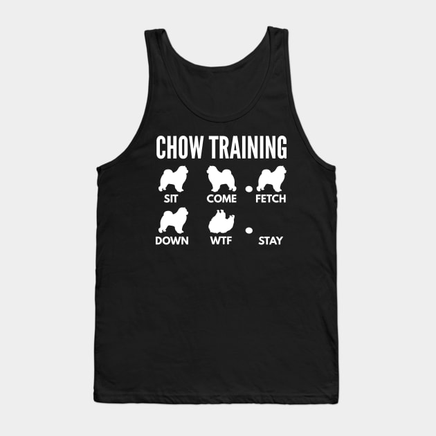 Chow Training - Chow Chow Tricks Tank Top by DoggyStyles